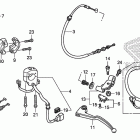 CBR600RA Рычаги & переключатели & тросы