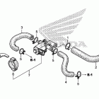 CBR600RA Клапан контроля нагнетателя