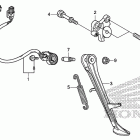 CBR1000RA Подножка