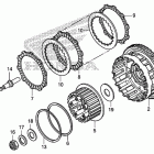 CBR600RA Сцепление