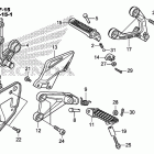 CBR1000RA Подножки