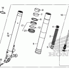 CBR1000RA Передняя вилка