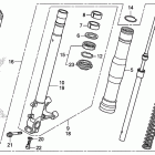 CBR600RA Передняя вилка