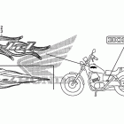 CMX250C Наклейки