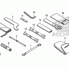CBR600RA Инструмент