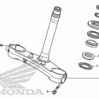 CBR1000RA Траверса нижняя