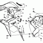 CBR600RA Lower cowl (r.)