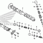 CBR600RA Распределительный вал и клапана