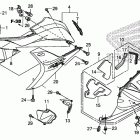 CBR600RA Lower cowl (l.)