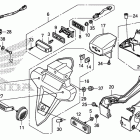 CBR1000RA Фонарь задний