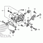 CBR600RA Rear power unit          (cbr600ra)