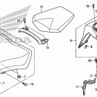 CBR1000RA Сидение