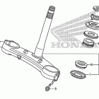 CBR600RA Траверса нижняя