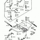Mojave 250 (KSF250-A1) Заднее крыло