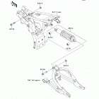 KLX110 (KLX110-CDF) Подвеска  /  амортизатор