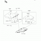 Ninja 1000 ABS (ZX1000-HCF) Сидение