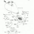 Vulcan 900 Custom (VN900-CDFA) Топливная система