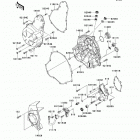 Ninja 650 (EX650-ECF) Крышки двигателя