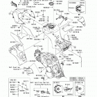 Ninja ZX-14R (ZX1400-EDF) Топливный бак