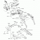 Ninja 1000 ABS (ZX1000-HCF) Заднее крыло