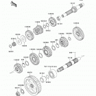 Vulcan 900 Custom (VN900-CDFA) Трансмиссия