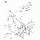 Vulcan 900 Custom (VN900-CDFA) Крепление двигателя