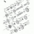 Z1000 (ZR1000-DDFA) Трансмиссия