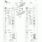 Concours 14 ABS (ZG1400-CCF) Передняя вилка