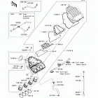 Z1000 (ZR1000-DDFA) Воздухозаборник