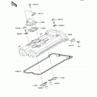Ninja 650 (EX650-ECF) Крышка головки цилиндров