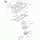 Ninja 300 ABS (EX300-BDF) Цилиндр(ы) /  поршень