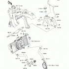 Ninja 650 (EX650-ECF) Патрубки охлаждения
