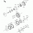 KLX110 (KLX110-CDF) Сцепление