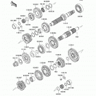 Ninja 650 (EX650-ECF) Трансмиссия