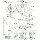 Ninja 300 (EX300-ADFA) Топливный бак