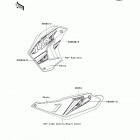 KLR650 (KL650-EDF) Decals(ebony)(edf)(ca,us)