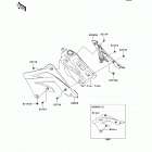 KX450F (KX450-FDF) Engine shrouds