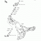 Ninja 300 (EX300-ADF) Рама