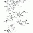 Ninja 300 ABS (EX300-BDF) Подножки