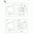 KX100 (KX100-DCF) Наклейки предупреждения
