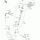 KX250F (KX250-ZDF) Задний торм цилиндр