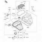 Ninja 650 (EX650-ECF) Воздухозаборник