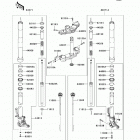 Ninja 1000 ABS (ZX1000-HCF) Передняя вилка