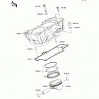 Versys (KLE650-CDF) Цилиндр и поршни