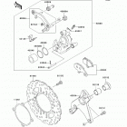 Z1000 (ZR1000-DDFA) Задний тормоз