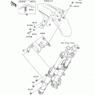 Ninja 300 (EX300-ADFA) Переднее крыло(ья)