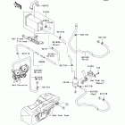 Concours 14 ABS (ZG1400-CCF) Топливная система