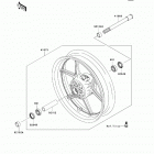 Ninja 1000 ABS (ZX1000-HCF) Переднее колесо