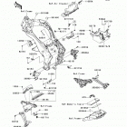 Z1000 (ZR1000-DDFA) Рама ,крепежные детали