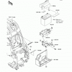 Concours 14 ABS (ZG1400-CCF) Короб для АКБ